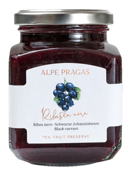 Ribes nero Composta - 335g - Alpe Pragas