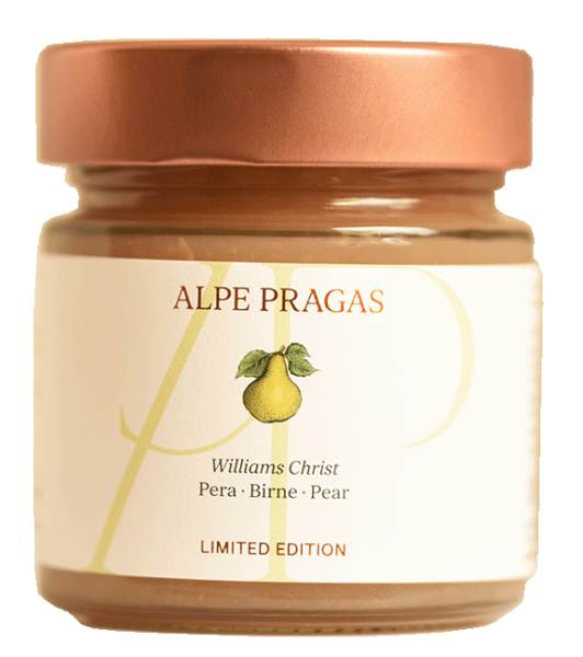 Fruchtaufstrich „Limited Edition Williams Christ Birne” - 220g - Alpe Pragas