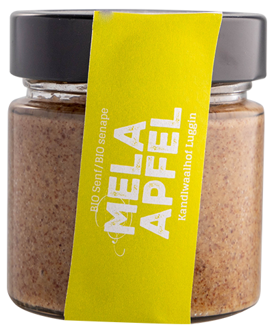 Süßer Senf mit Apfel Bio - 200g - Luggin