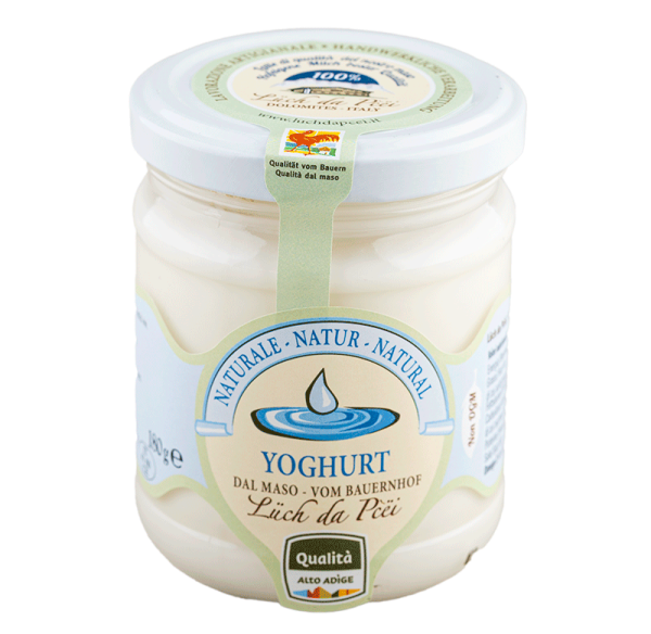 Yogurt naturale dal maso - 180g - Lüch da Pcëi
