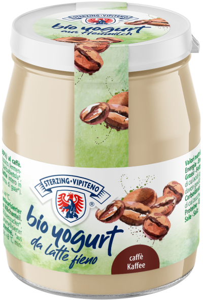 Kaffee Vollmilchjoghurt aus Heumilch Bio - 150g - Milchhof Sterzing
