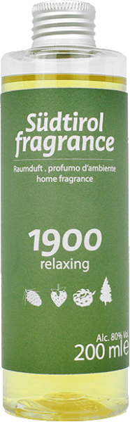 Südtirol Fragrance "1900" Raumduft Nachfüllflasche - 200ml - TEAM DR JOSEPH 