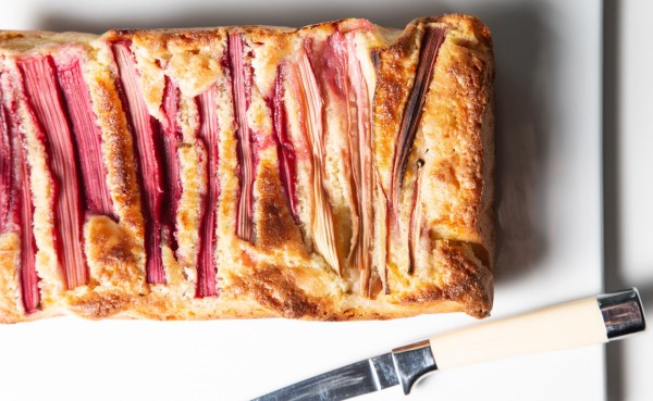 Torta al rabarbaro