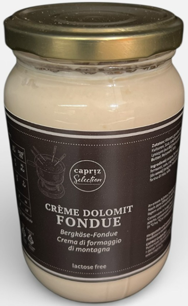 Creme Dolomit Fondue - 340g - Capriz Feinkäserei