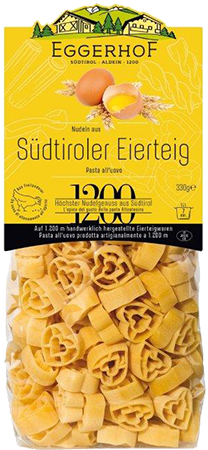 Cuori di pasta all'uovo - 310g - Eggerhof