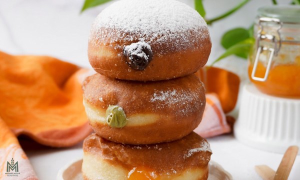 Krapfen di carnevale vegani