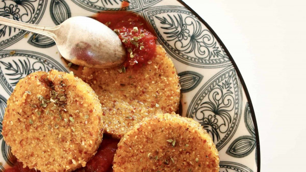 Dischetti di polenta