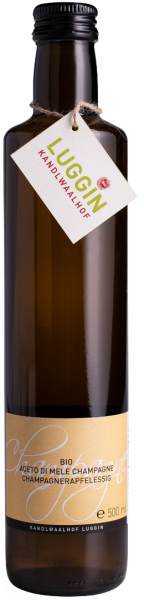 Aceto di mele Champagner Bio - 0.5l - Luggin