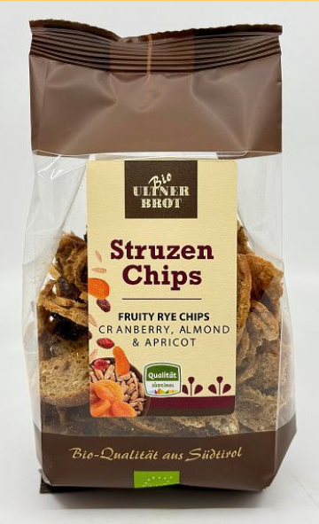 "Struzen Chips" Cranberries und Aprikosen BIO - 130g - Ultner Brot