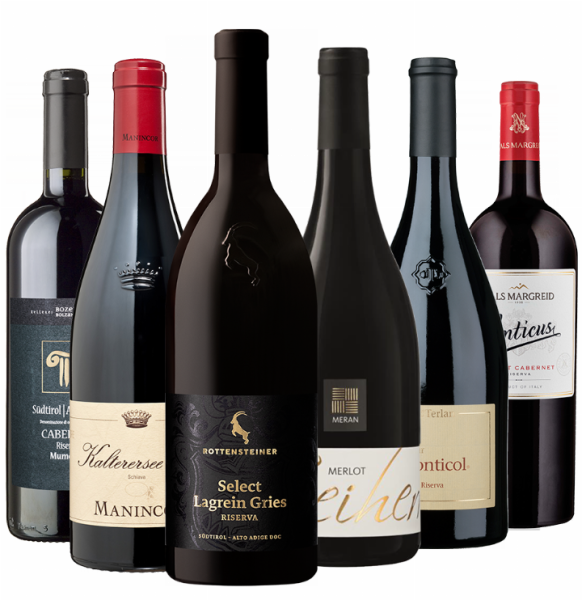 "Top Rotweine" - 6St. - Meraner Weinhaus
