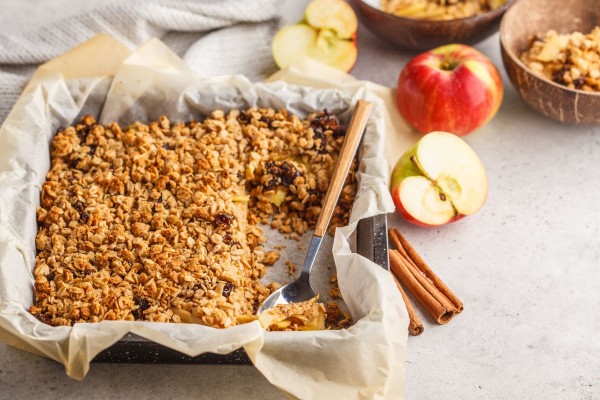 Apfel Crumble