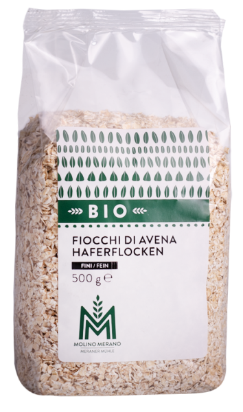 Bio Haferflocken fein - 500g - Meraner Mühle