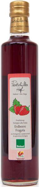 Erdbeersirup Bio - 0.5l - Partschillerhof
