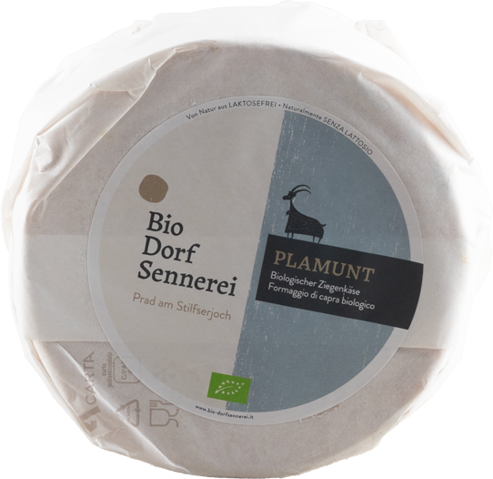 Ziegenschnittkäse Heumilch "Plamunt" - 1.8kg - Sennerei Prad