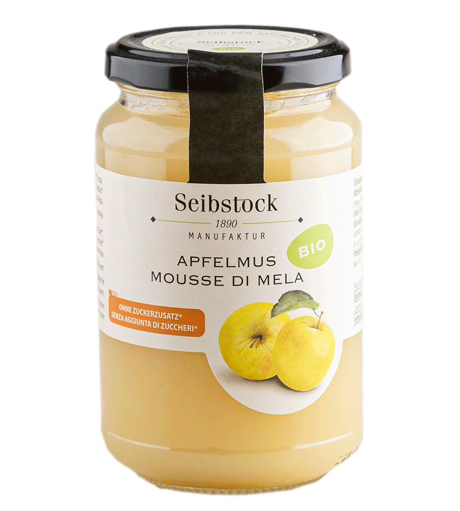 Apfelmus Bio Seibstock Manufaktur 350g kaufen I Pur Südtirol®