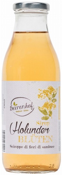Holunderblütensirup - 500ml - Beerenhof