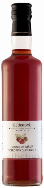 Erdbeersirup "Martelltal" - 500ml - Seibstock Manufaktur
