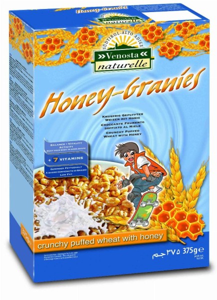 Cereali soffiati al miele Venosta - 375g - Fuchs Privatmühle