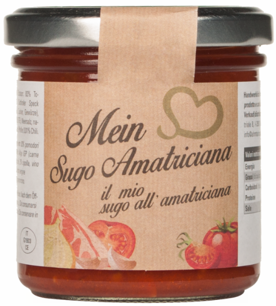 Sugo all'amatriciana della casa - 160g - Karl Telfser