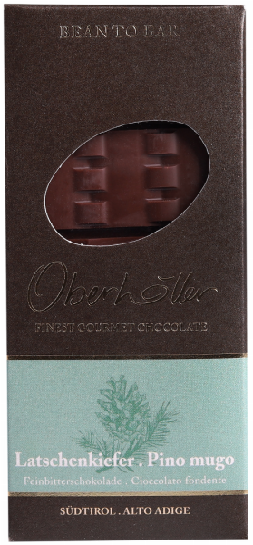 Cioccolato fondente Pino mugo - 100g - Oberhöller