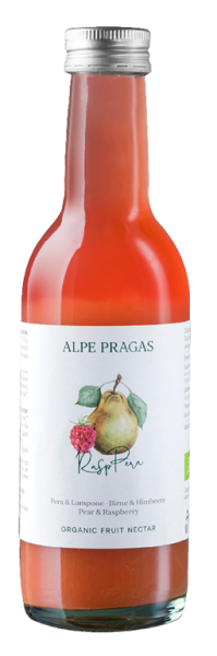 Nettare Pera-Lampone Bio - 250ml - Alpe Pragas
