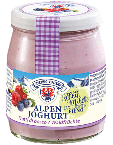 Waldfrüchte Alpenjoghurt - 150g - Milchhof Sterzing