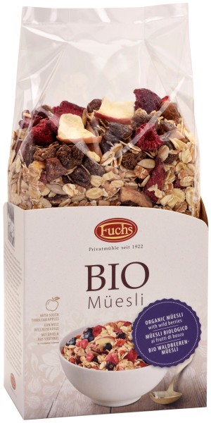 Waldbeeren Müsli Bio - 375g - Fuchs Privatmühle