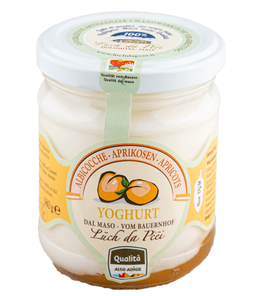 Aprikosen-Joghurt vom Bauernhof - 180g - Lüch da Pcëi