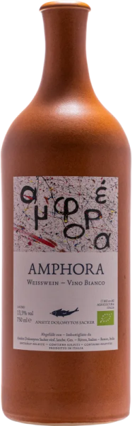 Vino bianco "Amphora" BIO 2021 - 0.75l - ANSITZ DOLOMYTOS EINFACHE LANDW.GES.