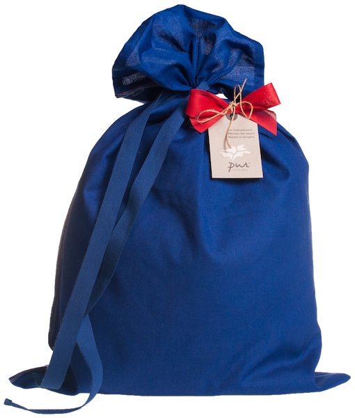 Borsa in stoffa di grembiule blu - 1Stck. - Pur Geschenke 