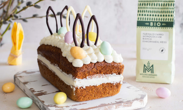 Plumcake con carote e noci