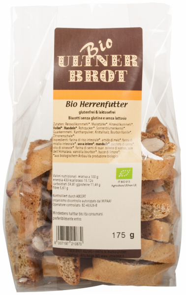 Cantuccini senza glutine Bio - 175g - Ultner Brot