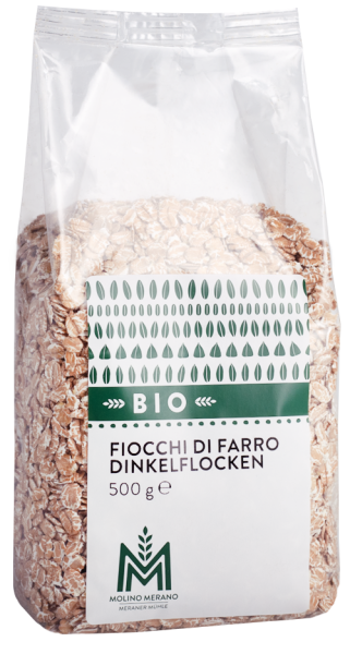 Dinkelflocken Bio - 500g - Meraner Mühle