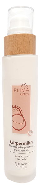 Körpermilch Rosskastanie feuchtigkeitsspendend Bio - 150ml - Plima Südtirol