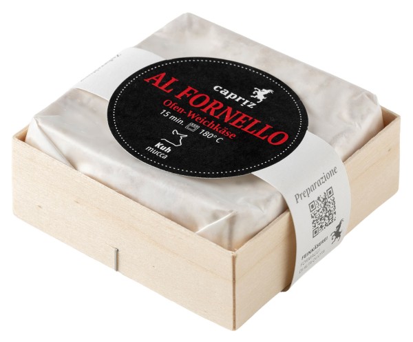 "Al Fornello" Ofen Weichkäse - 0.2kg - Capriz Feinkäserei