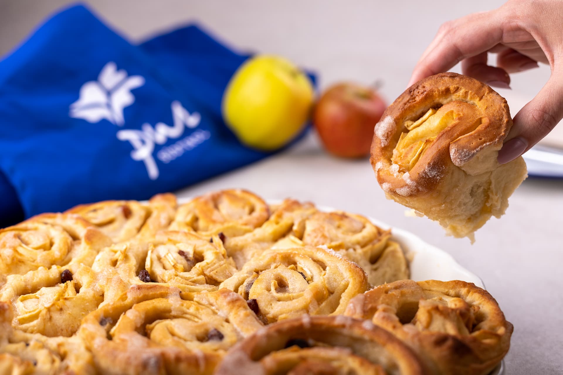 Apfelstrudelschnecken Rezept I Südtiroler Rezepte bei Pur Südtirol®