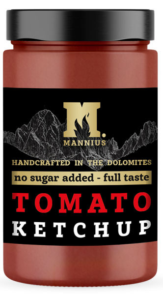 Tomato Dip Ketchup NO SUGAR ADDED - 250g - Mannius