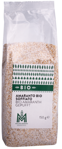 Amaranth gepufft Bio - 150g - Meraner Mühle