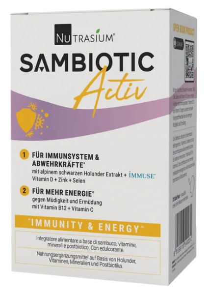 Sambiotic Aktiv 20Sticks Nutrasium - 1Stck. - NUTRASIUM GMBH