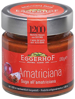 Sugo all'Amatriciana - 210g - Eggerhof