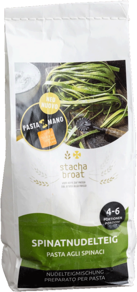 Spinatnudelteigmischung - 515g - STACHABROAT GMBH