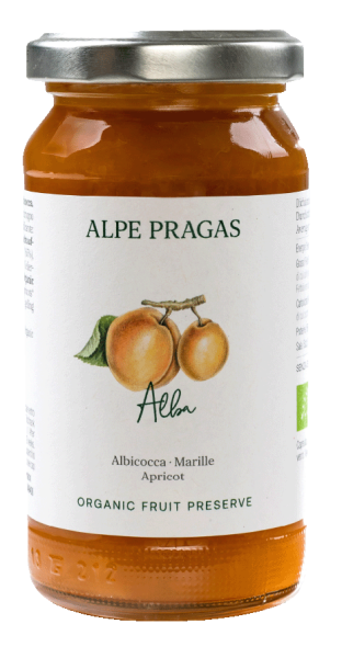 Marille Bio Fruchtaufstrich - 220g - Alpe Pragas