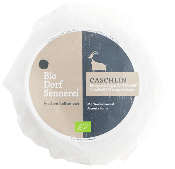 Ziegenweichkäse "Caschlin" Bio - 0.28kg - Sennerei Prad