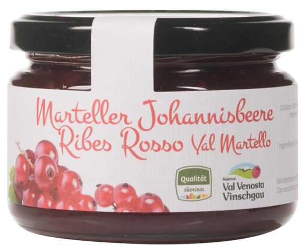 Rote Johannisbeere Fruchtaufstrich - 270g - Seibstock Manufaktur