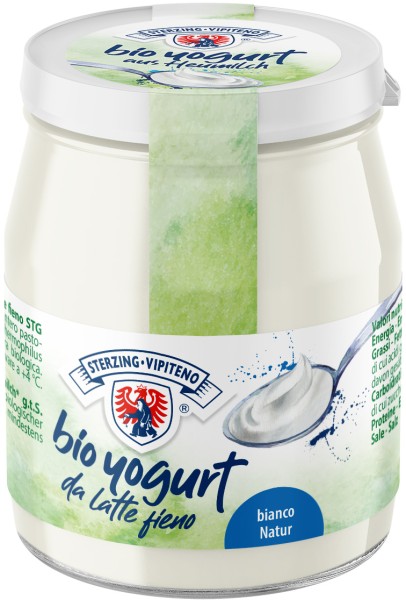 Natur Vollmilchjoghurt aus Heumilch Bio - 150g - Milchhof Sterzing