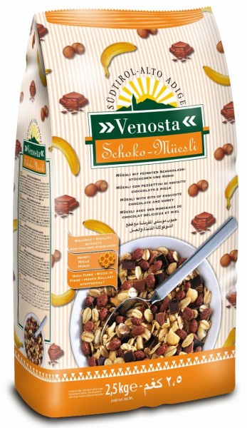 Schoko Müsli Venosta - 2.5kg - Fuchs Privatmühle