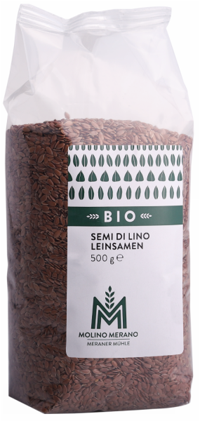 Leinsamen Bio - 500g - Meraner Mühle