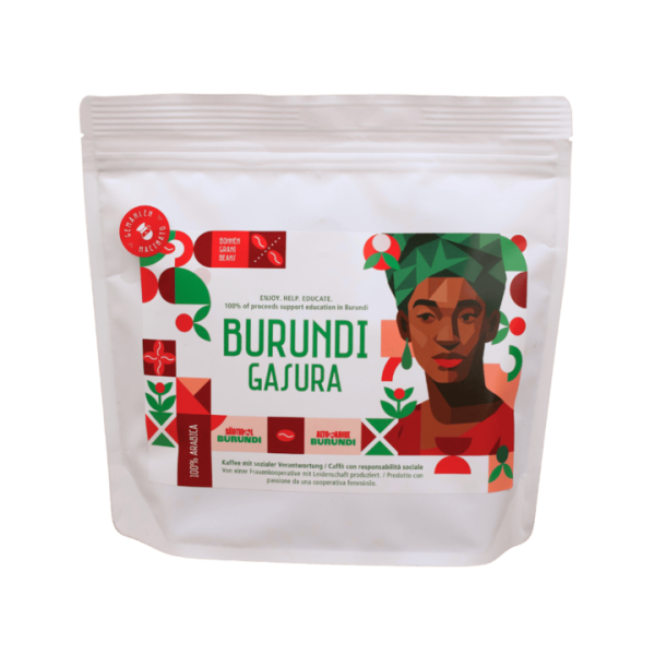 "Burundi Gasura" Arabica macinato - 400g - SÜDTIROL FÜR BURUNDI