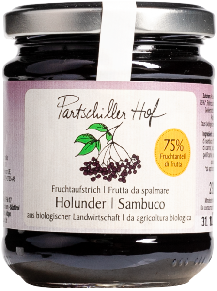 Bacche sambuco Bio Composta - 230g - Partschillerhof