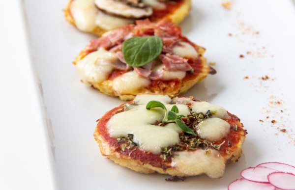 Blumenkohl Mini Pizzas